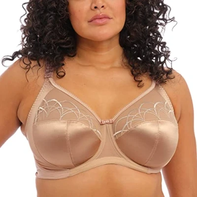 Imagen de Elomi Cate Full Coverage Bra: Comfort, Support, &amp; Elegance. DD+ Bras Sujetador con Copa Completa, Hazel, 95F para Mujer