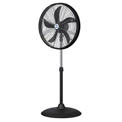 Imagen de Westinghouse Lighting Yucon Ventilador de pie con 5 Palas, 50 cm diámetro, 120 W, Metal, 3 Velocidades, Negro