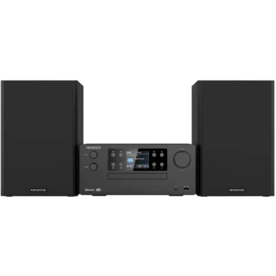 Imagen de Microcadena HiFi Kenwood M 925DAB B con CD, USB, Dab+ Blueetooth Audio Streaming. Color: Negro Mini Equipo de Musica para casa
