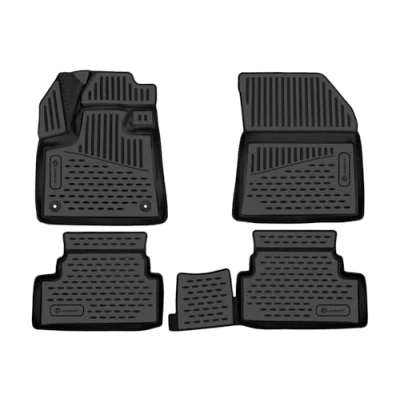 Imagen de 3D Alfombrillas Interior de Coche a Medida TPE Peugeot 3008, 2016 &gt; Europe 4 pcs.