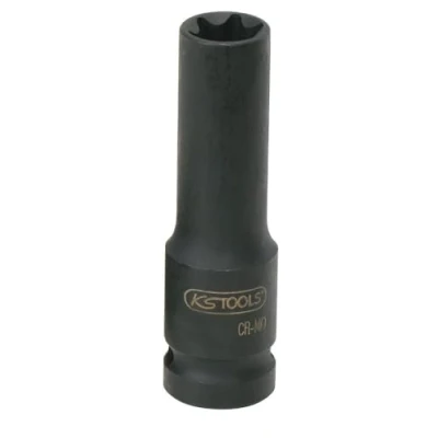 Imagen de KS TOOLS 515.1051 Cubos insertables 75 E10 12,5 (1/2&quot;) Perfil en E, Torx exterior