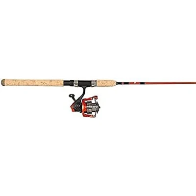 Imagen de Abu Garcia Combo Spinning Revolution, Conjunto de Caña Pescar Carbono y Carrete para Pesca Carnasero Agua Dulce en el Mar