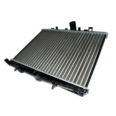 Imagen de THERMOTEC D7P012TT Radiador, refrigeración del motor Aluminio, Plástico 580 414 27 Aletas unidas mecánicamente PEUGEOT: 807