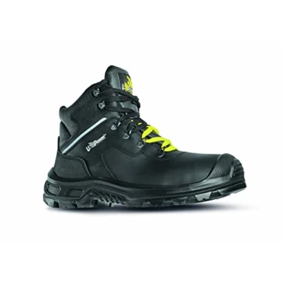 Imagen de U Power RI11334 Linea BAU &amp; BUILDING Modelo THANOS Zapatos Antiestáticos, S3 SRC CI ESD, Negro, 43 Tamaño