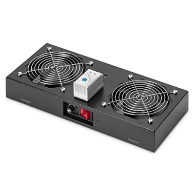 Imagen de Digitus DN 19 FAN 2 WM T SW Ventilador de PC