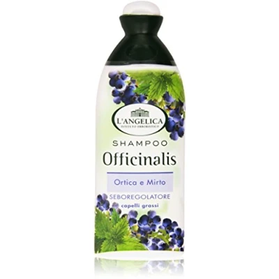 Imagen de L&#039;Angelica Champú Seborregulador Ortica y Mirto, cabello graso, 250 ml