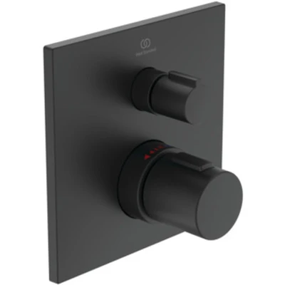 Imagen de Ideal Standard A6956XG Ceratherm C100 Termostato de baño, color negro seda
