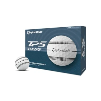 Imagen de TaylorMade New TP5 Stripe 2024, Bolas de Golf