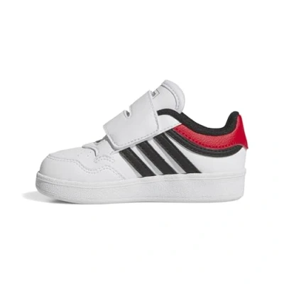 Imagen de adidas Hoops 4.0 Shoes, Zapatos Unisex bebé, FTWR White/Core Black/Better Scarlet, 26 EU