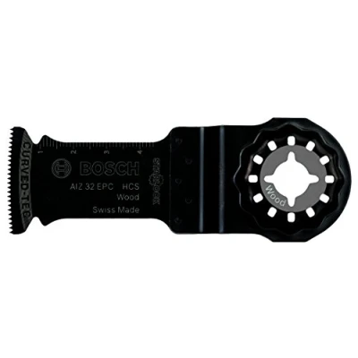Imagen de Bosch Professional 5x Hojas de sierra inmersión HCS AIZ 32 EPC Wood (para madera blanda, 50 x mm, accesorios Multiherramienta), Gris