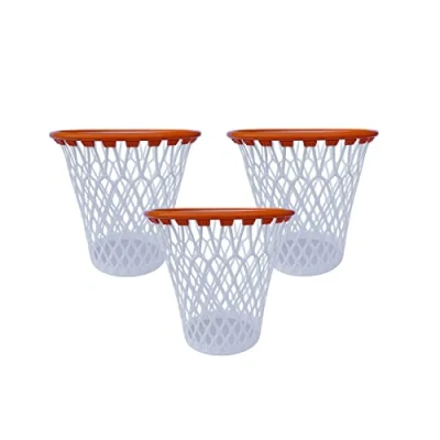 Imagen de Cool Box Papelera Basket Lovers Lavable Resitente Reciclable REF. 0675 Ideal para decorar tu habitación y convertir en una campo de Baloncesto tus ratos ocio. (3 Papeleras)