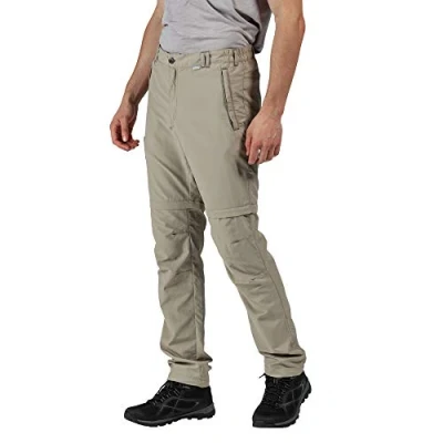 Imagen de Regatta Pantalones técnicos con Perneras Desmontables Cremallera Leesville p en Tejido Ligero de Poliamida un Acabado hidrófugo Duradero (DWR)