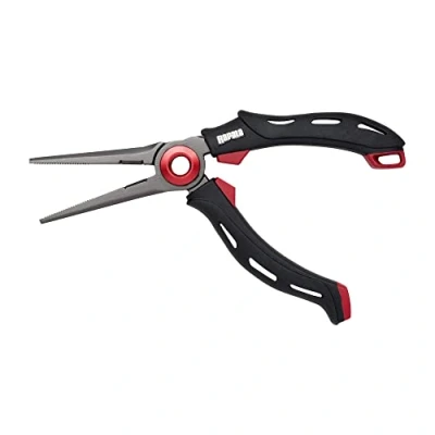 Imagen de Rapala Alicates de Pesca RCD mag Spring Pliers Pinza, Unisex Adulto, Negro/Rojo, Talla única