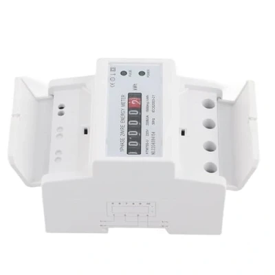 Imagen de 220V DIN Schiene Stromz?hler, Digital 1 Phase Stromz?hler 2 Draht 4P, XTM75S U KWh Meter(20(80) A)