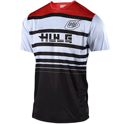 Imagen de Maillot Ciclismo Hombre Verano Bicicleta Montaña Bike MTB Camiseta con Mangas Cortas para De Carretera/Multideporte/Fitness (XL,style 17)