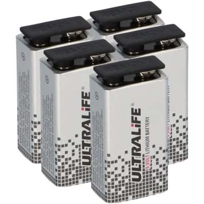 Imagen de Ultralife 9 V (SLM V) batería de Litio Set 5