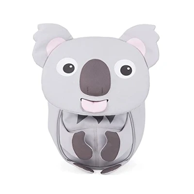 Imagen de Affenzahn Little Freund Infantil, Mochila De Guardería Unisex Niño, Gris, 18 Cm