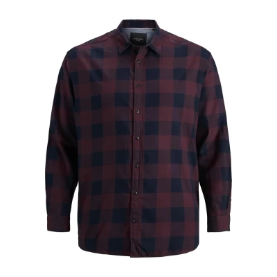 Imagen de Jack &amp; Jones Jjegingham Twill NOOS Camisa, Hombre, Talla: 3XL, Port royale
