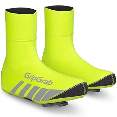 Imagen de GripGrab Cubrezapatillas de Ciclismo RaceThermo Neopreno Impermeable Invierno Carretera Cubrebotas Cortaviento