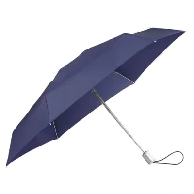Imagen de Samsonite Alu Drop S 4 Section Auto Open Close Mini Paraguas plegable, 21 cm, Azul (Indigo Blue)