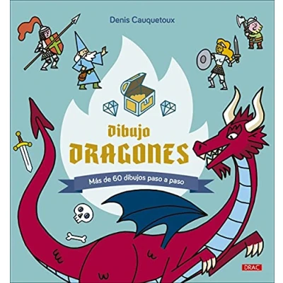 Imagen de Dibujo dragones: Más de 60 dibujos paso a (TENDENCIAS JUVENILES)
