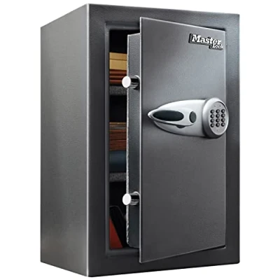 Imagen de Master Lock T6 331 ML Caja Fuerte de Alta Seguridad 61,7 l [combinación Digital] [L] Gran Capacidad almacenaje para Guardar artículos valiosos