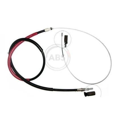 Imagen de A.B.S. K16766 Cable de Freno Mano 2035 Discos para dirección izquierda/derecha PEUGEOT: 307 CC, Hatchback, CITROËN: C4 I Berlina, Coupé