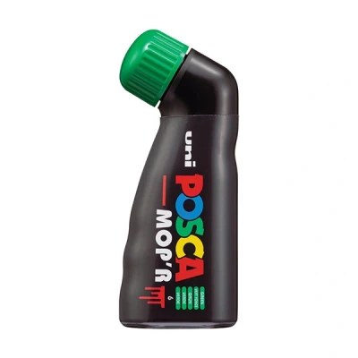 Imagen de Posca Uni Ball 183263 Marcador Mop&#039;R Pcm 22, Punta De Sello Redonda 3 19 Mm, Verde, 1 Pieza, Forma Ergonómica