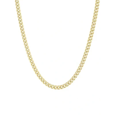 Imagen de ChainsHouse Collares de Oro Hombre 45cm Cadena eslabones 3mm