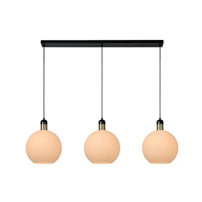 Imagen de Lucide Lámpara colgante Julius, 3 luces, opalino