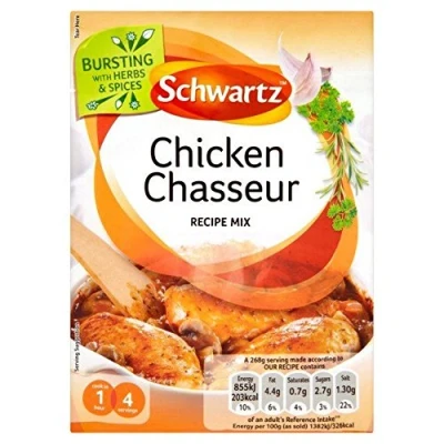 Imagen de Schwartz Auténtico Pollo 40g Mezcla Cazador (Paquete de 2)