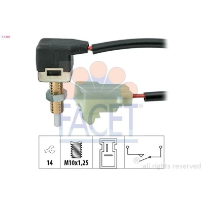 Imagen de Conmutador, accionamiento embrague (control crucero) FACET 7.1298