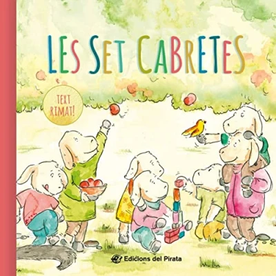 Imagen de Les set cabretes i el llop: Contes Clàssics en català rimats Llibres infantils per a 2 anys: 3 (Contes Rimats)