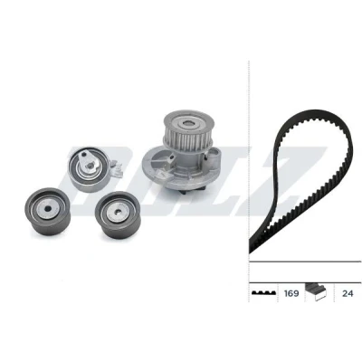 Imagen de DOLZ KD068 Bomba de Agua + Kit Distribucion 169 OPEL: Astra F Berlina, Vectra B CC, DAEWOO: Tacuma, Nubira Berlina