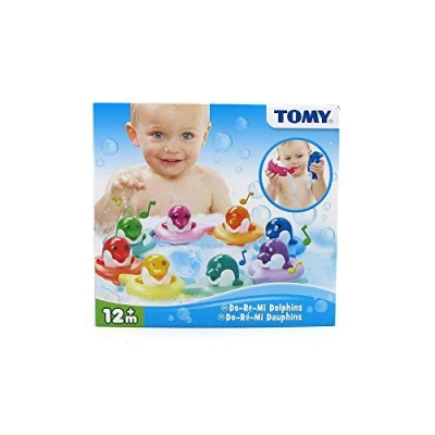 Imagen de TOMY Toomies Do Re Mi Dolphins Baby Bath Toy , Educational and Musical For Toddlers Kids Toys Suitable Boys &amp; Girls 1, 2 3 Years