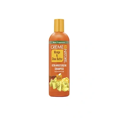 Imagen de Creme of Nature, CNI, Champú ultrahidratante con mango y manteca de karité, para cabellos deshidratados, nutrición suavidad intensas, 354ml