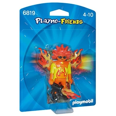Imagen de PLAYMOBIL Playmo Friends Hombre Llama Juegos de Bloques, Color Multicolor (6819)