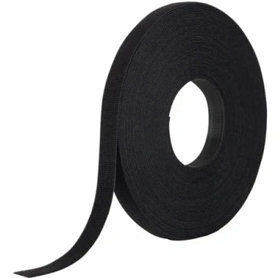 Imagen de Velcro Industries B.V 189645 Corbata a granel, 1,9 cm x 22,8 m, color negro
