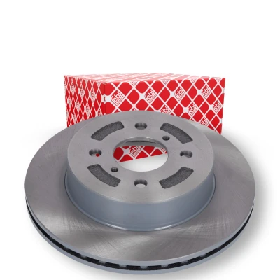 Imagen de FEBI BILSTEIN 108565 Disco de freno Eje delantero 256,8 17 4 100 ventilación interna revestido SUZUKI: IGNIS I, 2