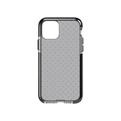 Imagen de Tech21 EVO Check Funda Protectora Fina Rígida para iPhone 11 Pro Gris/Negro