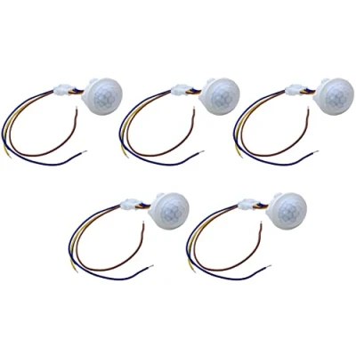 Imagen de TECNOULAB 5 uds LED Closet Sensor PIR Detector de Movimiento infrarrojo Interruptor luz Inteligente 220V