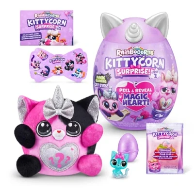 Imagen de Rainbocorns Kittycorn Surprise Serie 7, Calico Cat Sorpresa, Peluche ultrasuave, Color (ZURU 9279B)