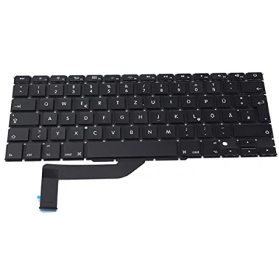 Imagen de OLVINS teclado alemán GR para MacBook Pro de 15 pulgadas Retina A1398 2013 2014 2015 año