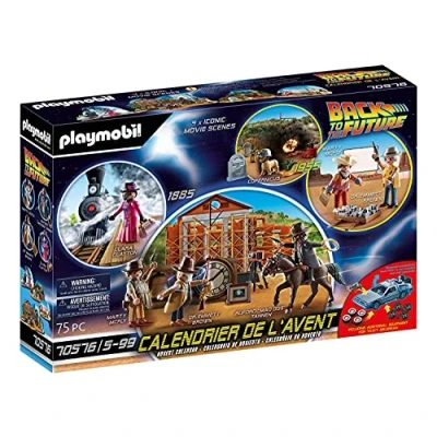 Imagen de PLAYMOBIL 70576 Calendario de Adviento Back to The Future Parte III, A Partir 5 años
