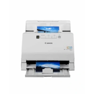 Imagen de Canon imageFORMULA RS40 Escáner de Documentos y Fotografías Alta Velocidad, Corrección Decoloración Suavizado, Escaneo a Doble Cara, Correo Electrónico, Compatible con Windows Mac