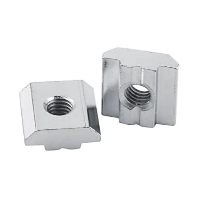 Imagen de Tuerca de Perfil Aluminio 50pcs/lot, Ranura en T Deslizante, Tuercas para Accesorios Aluminio, con Caja Transparente(European Standard Type 30 M6)