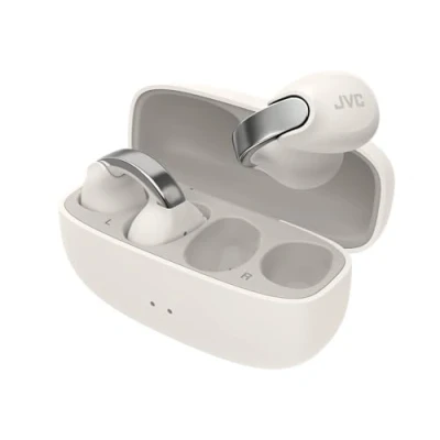 Imagen de Auriculares inalámbricos JVC HA NP1T, Intraurales, Bluetooth, IPX4, 24h Autonomía, Bluetooth 5.3, Micrófono, Blanco