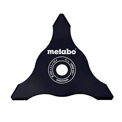 Imagen de METABO 628432000 Disco contrahierbas 3 dientes para desbrozadoras a batería