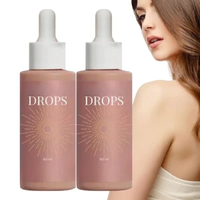 Imagen de Sunless Tanning Drops to Naturally Boost Melanin, Enhancing Your Natural Skin Tone for a Genuine, Moisturizing Self Tanner Face and Body (2 PCS)