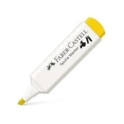 Imagen de Faber Castell Marcador textil amarillo 159507